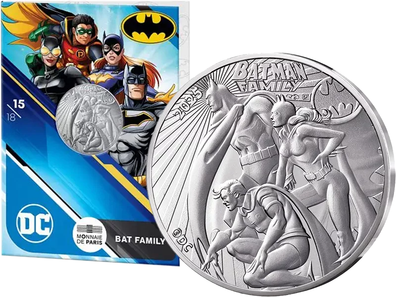 10 Euro Frankreich Batmans Family 2025