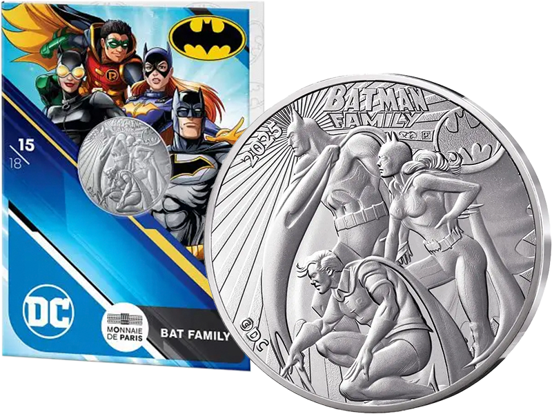 10 Euro Frankreich Batmans Family 2025