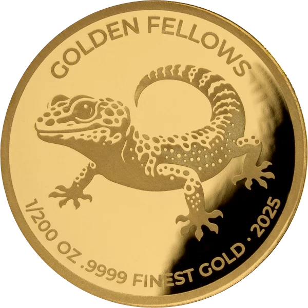 1.500 Francs Togo Golden Fellows Gecko 2025