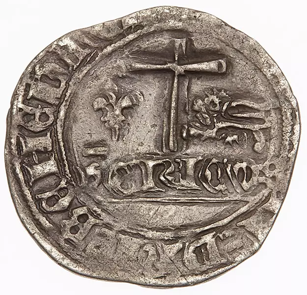 Blanc aux ecus Frankreich König Heinrich VI. von Lancester