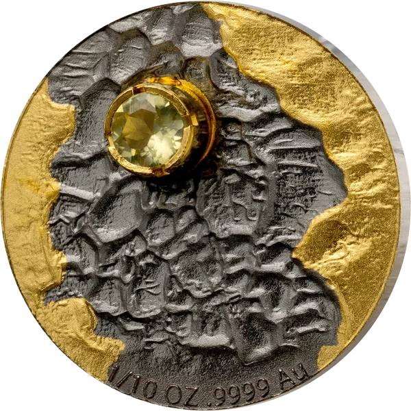 1.000 Francs Gabun Celestial Gold - Pallavin 2024