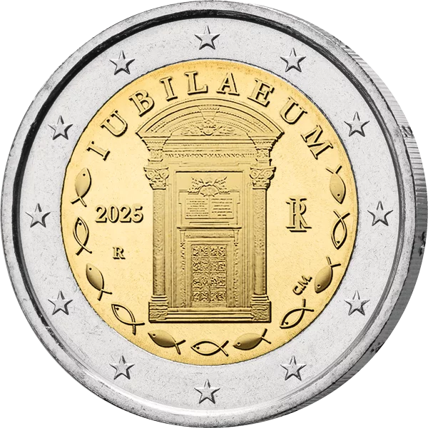 2 Euro Numisbrief Italien Jubiläum - Heiliges Jahr 2025