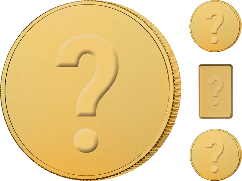 Gold-Service: 1/100 Unze Goldmünze