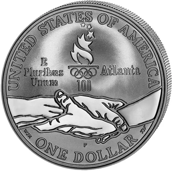 1 Dollar USA Olympiade Atlanta Leichtathletik 1995