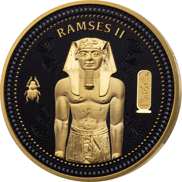 1/2 Dollar Salomonen Ancient Egypt Collection - Ramses II 2023, Unedles Metall