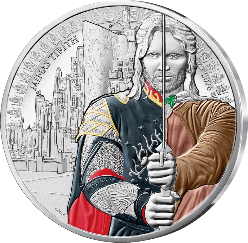 50 Euro Frankreich Aragorn und Minas Tirith 2026