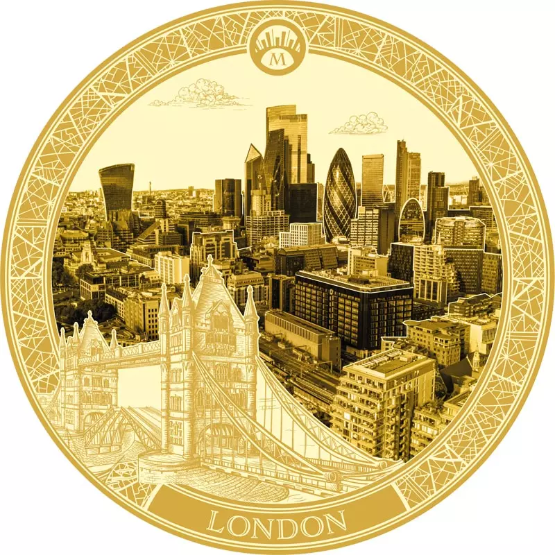 10 Dollars Salomonen Die größten Metropolen der Welt - London 2025