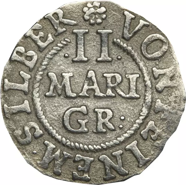 2 Mariengroschen Braunschweig-Lüneburg-Celle Herzog Georg Wilhelm 1649-1681