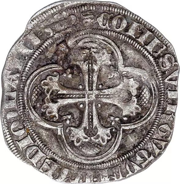Grosso Mailand Herzog Gian Galeazzo Visconti 1385-1402