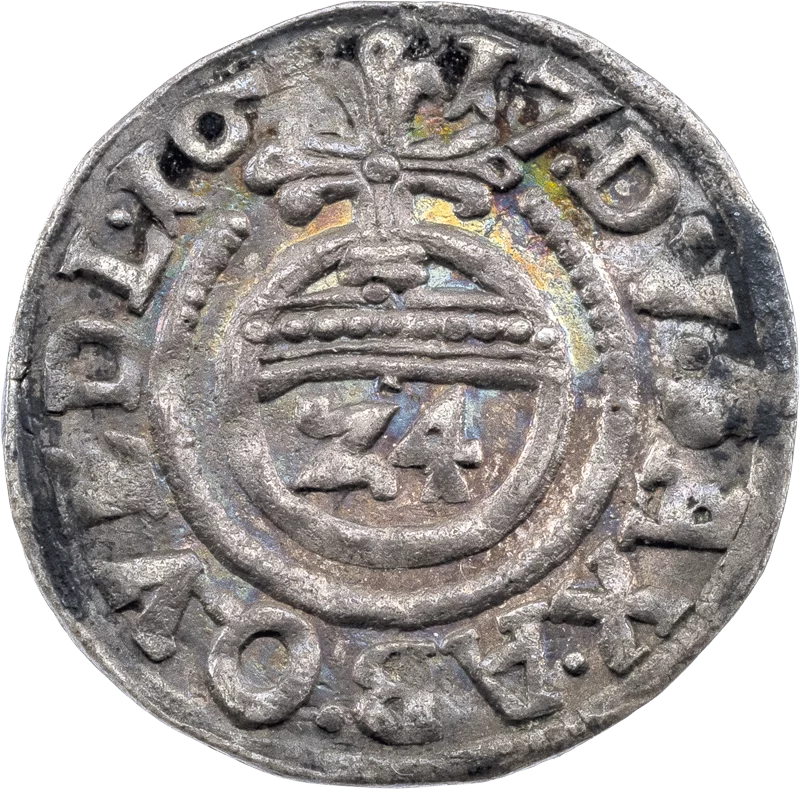 1 Groschen Quedlinburg Äbtissin Dorothea von Sachsen 1616/1617