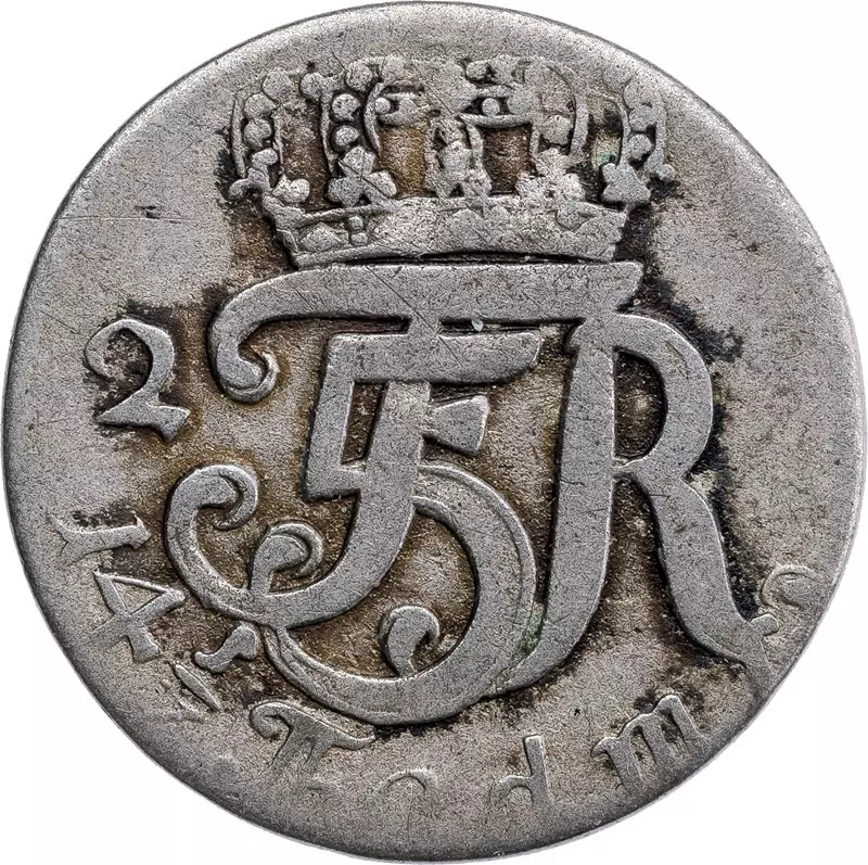 2 Mariengroschen Oldenburg König Friedrich V. 1761-1763