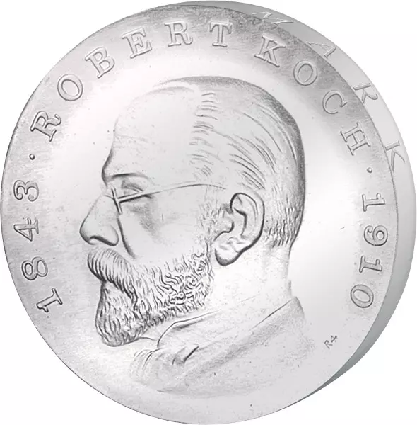 5 Mark DDR Robert Koch 1968