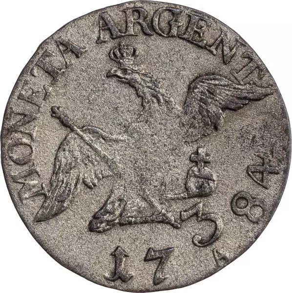 Dreigröscher Brandenburg-Preußen König Friedrich II. 1771-1786