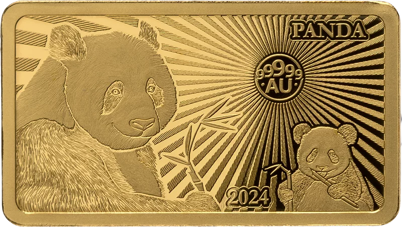 10 Dollars Salomonen Worlds Purest Bullion Panda 2024