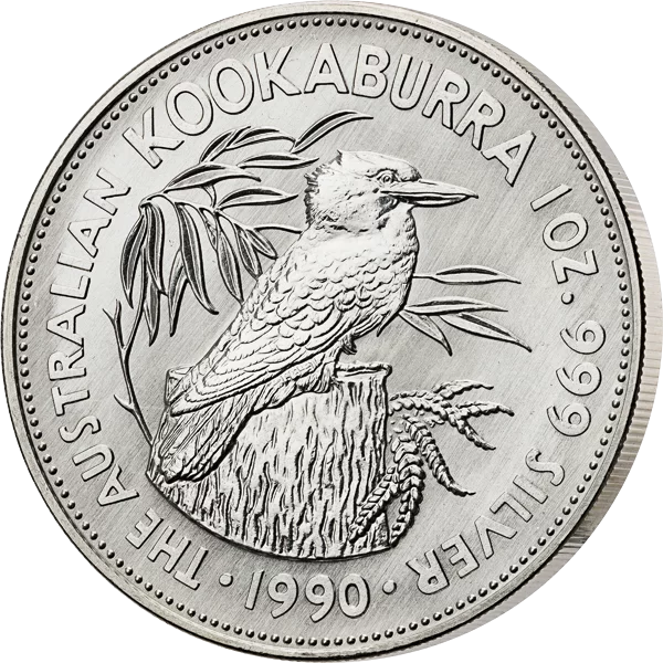 5 Dollars Australien Kookaburra 1990