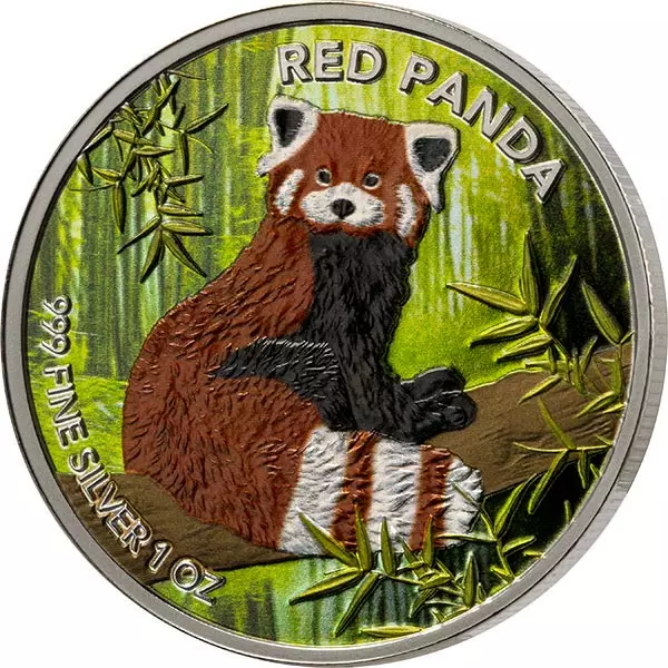 Silver Investment Coin Prestige Set Roter Panda 2024