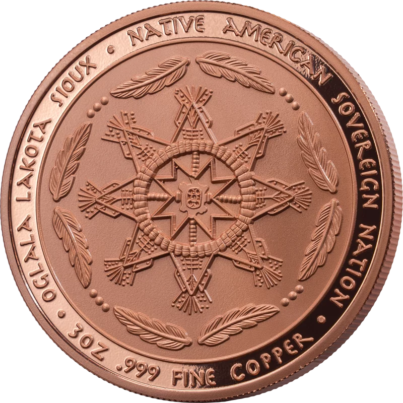 1 Dollar Oglala-Lakota-Siuox Legacy of Sioux - Beaver Trap 2025