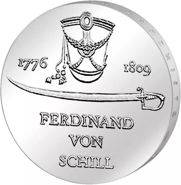 5 Mark DDR Ferdinand von Schill 1976