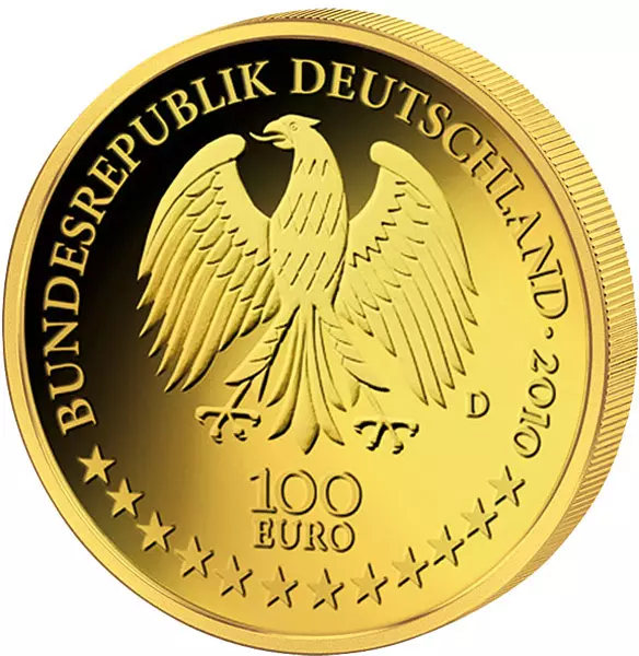 100 Euro BRD UNESCO-Weltkulturerbe Würzburg 2010