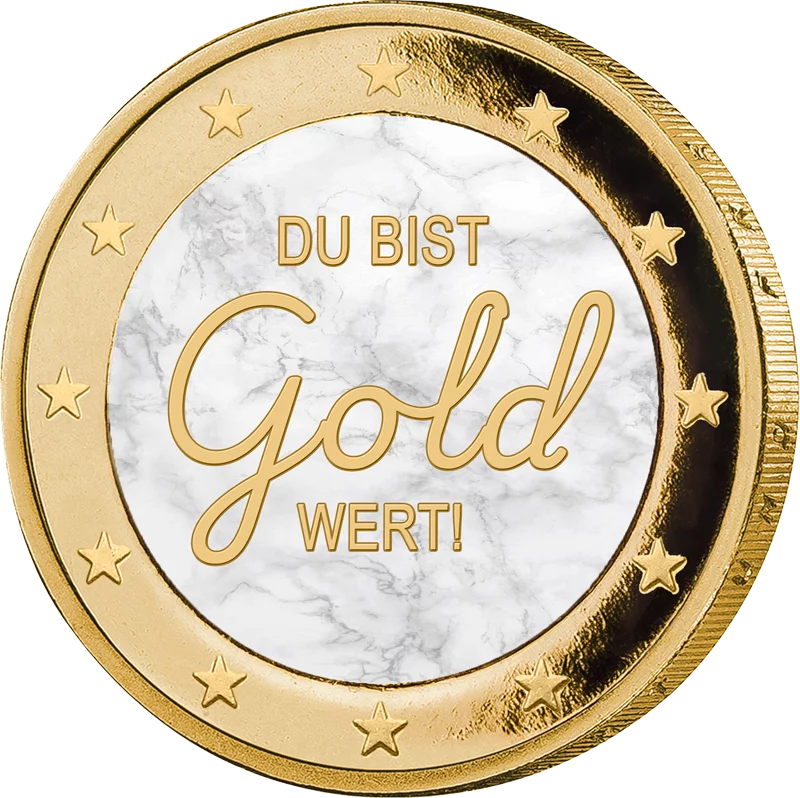 2-Euro-Premiumausgabe Du bist Gold wert