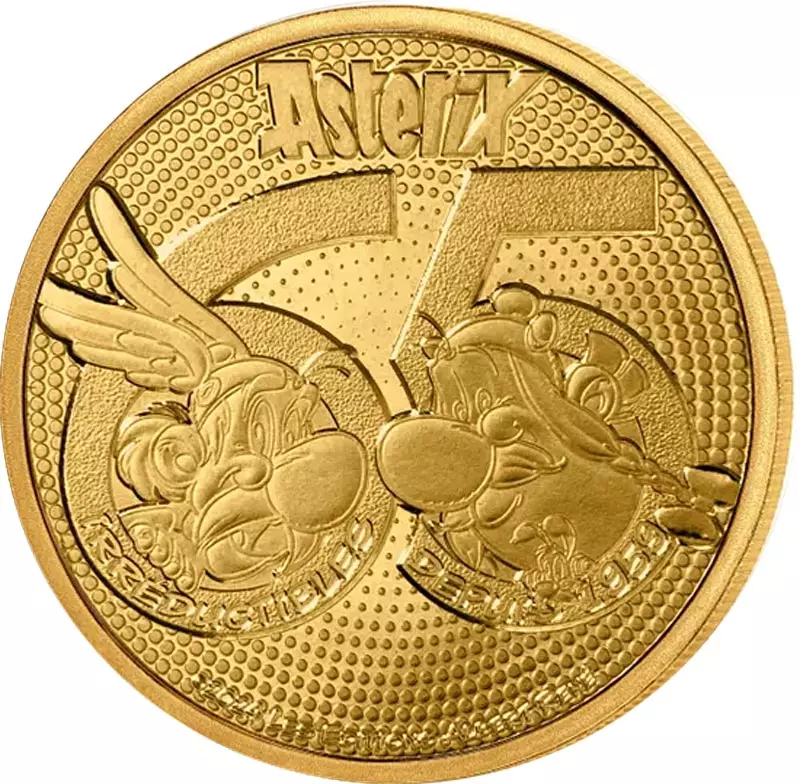 Medaille Frankreich 65 Jahre Asterix 2024