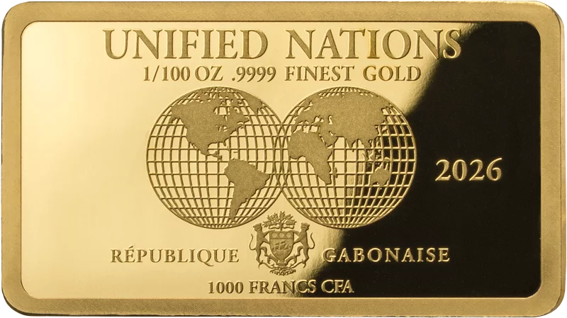 Goldbarren Unified Nations Welterbestätten II - Vatikanstadt Petersdom