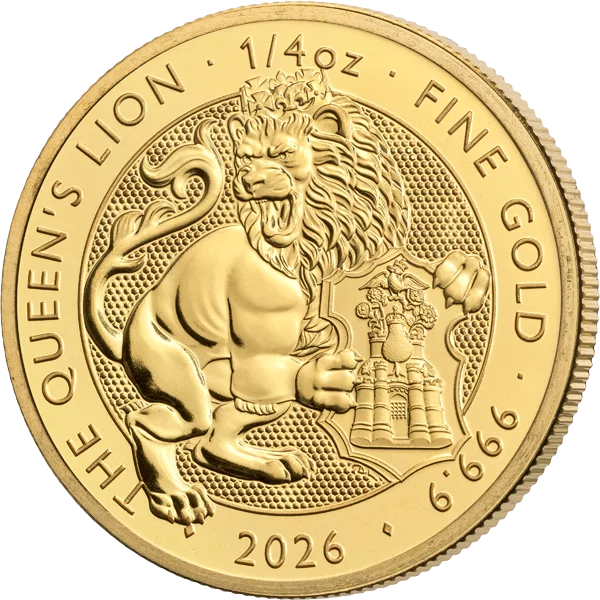 1/4 Unze Gold Großbritannien Tudor Beasts - Lion 2026