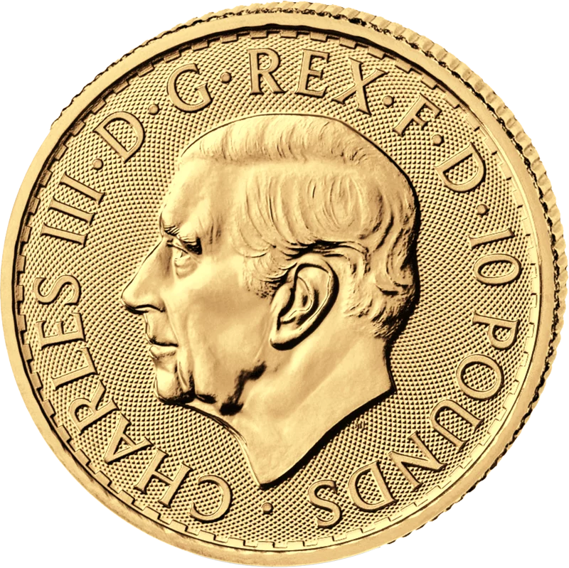 1/10 Unze Gold Großbritannien Britannia 2024