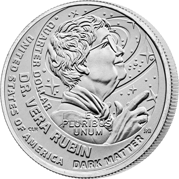 25 Cents USA American Women Quarter - Vera Rubin 2025