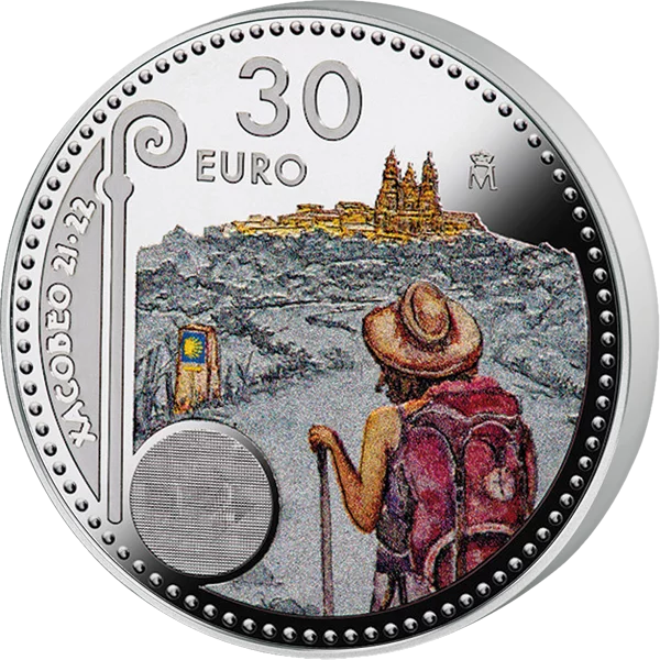 30 Euro Spanien Jakobsweg 2021 30 Euro Spanien Jakobsweg 2021