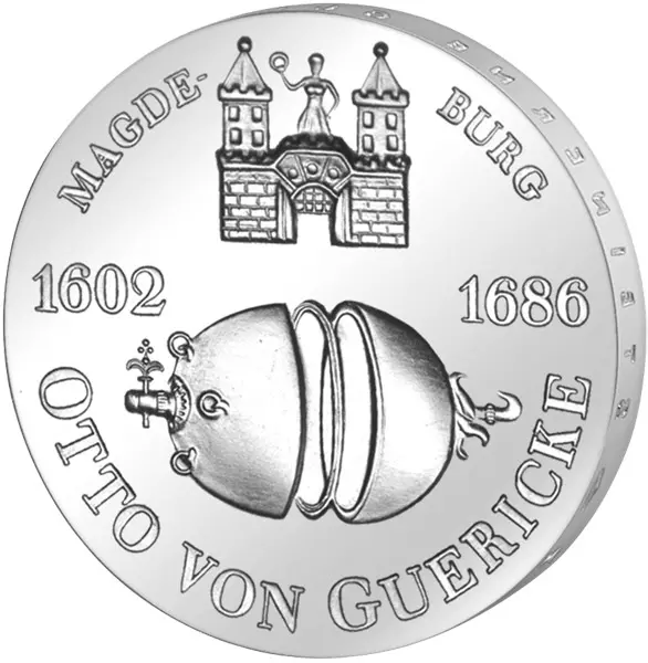 10 Mark DDR Otto von Guericke 1977 Stempelglanz