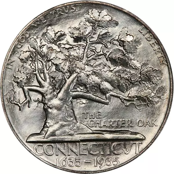 1/2 Dollar USA Connecticut 1935