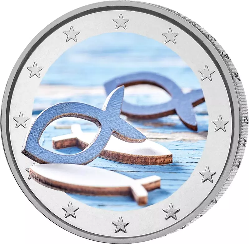 2-Euro-Künstlerausgabe Kommunion, Konfirmation, Firmung in der Coincard 2-Euro-Künstlerausgabe Kommunion, Konfirmation, Firmung in der Coincard