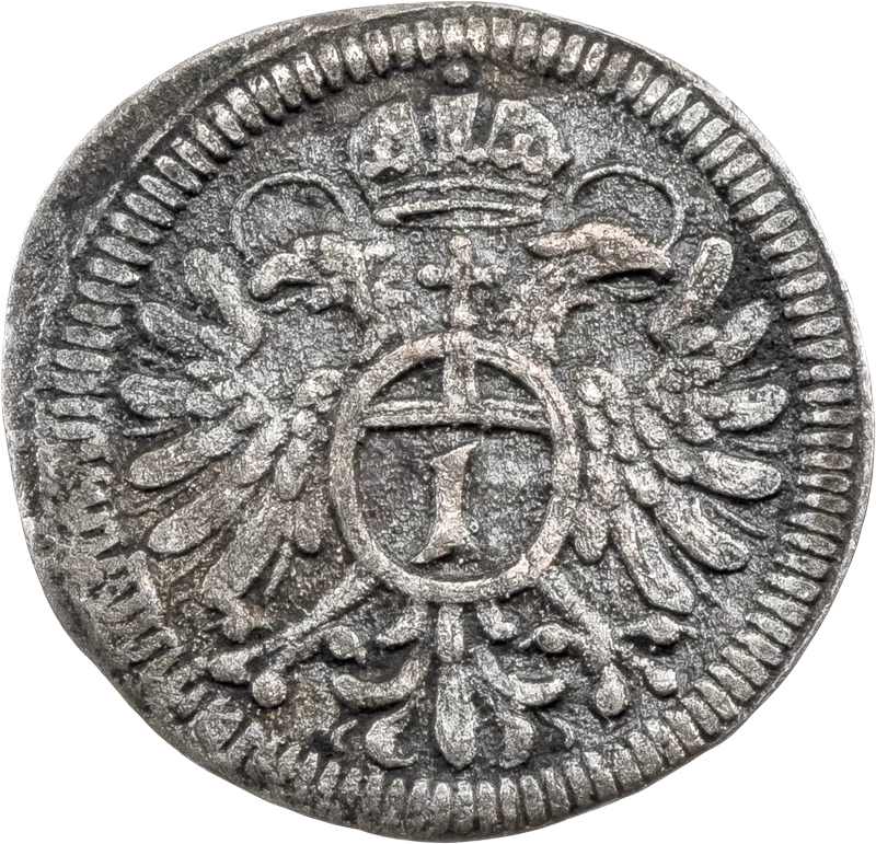 1 Kreuzer Regensburg 1696, 1706 und 1716