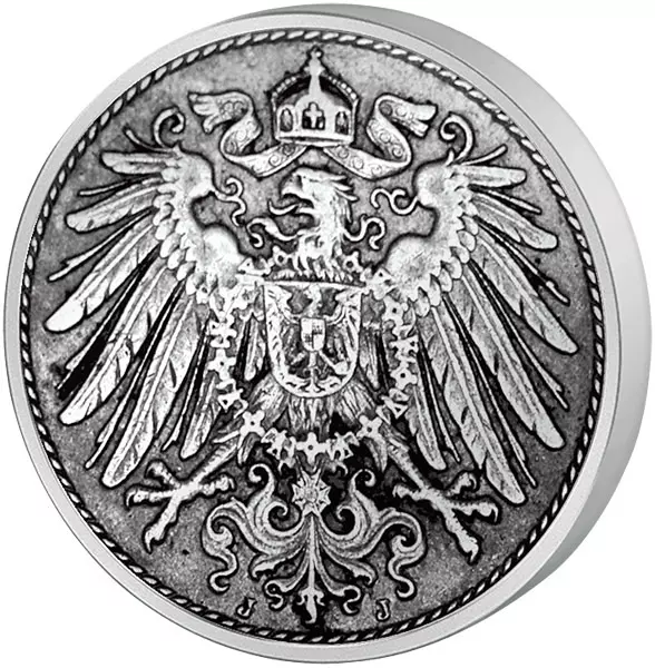 10 Pfennig Deutsches Kaiserreich - Großer Adler 1890-1916 sehr schön