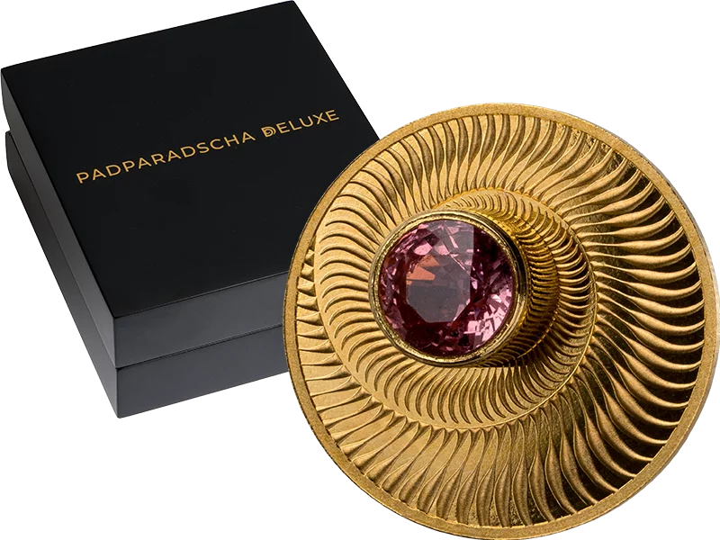 1.000 Francs Gabun Padparadscha Deluxe Saphir 2025