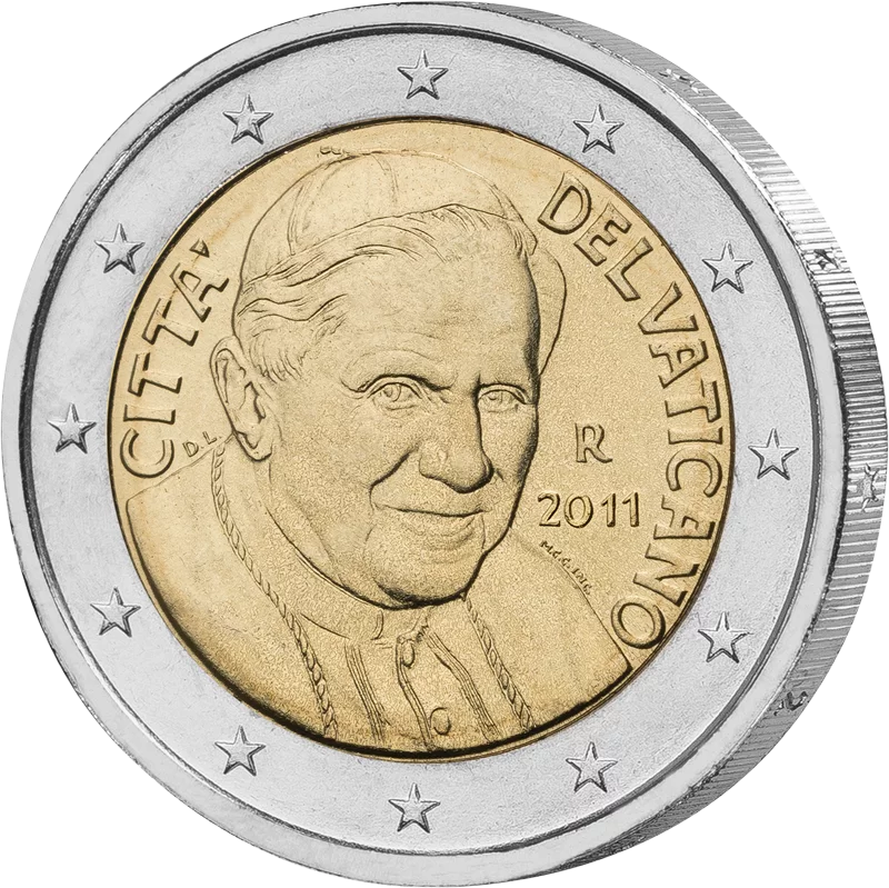 Euro-Kursmünzensatz Vatikan 2011 Ersttags-Edition