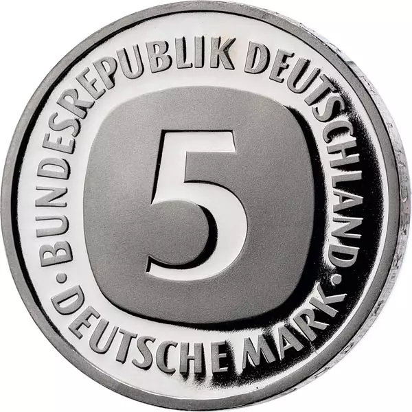 BRD-Kursmünzen-Serie 1984 Polierte Platte