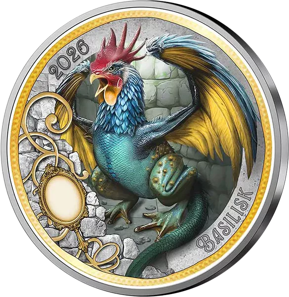 3 Euro Österreich Fantastische Fabelwesen - Der Basilisk 2026