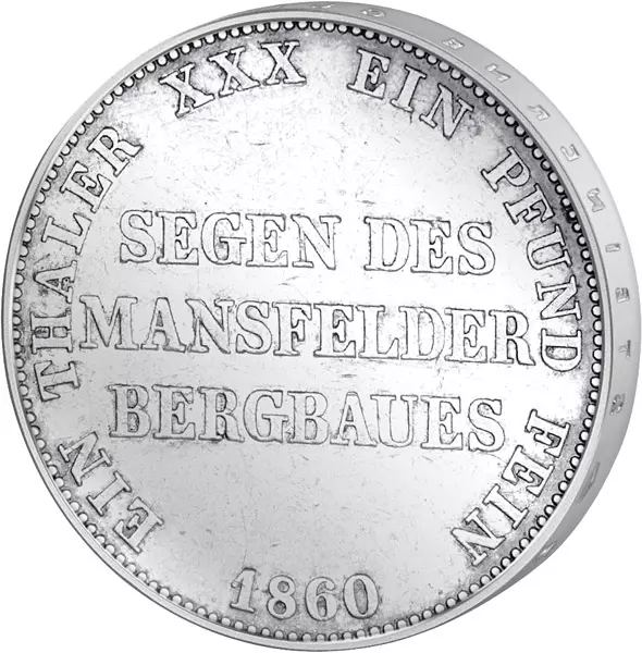 Taler Preußen König Friedrich Wilhelm lV. 1857-1860