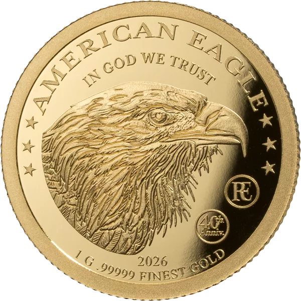 1.000 Francs Gabun Rare Edition - USA Eagle 2026