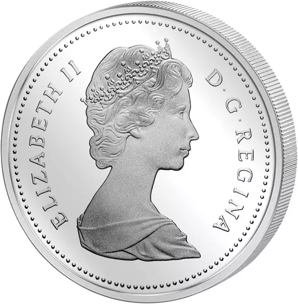 1 Dollar Kanada  Vancouver 1986