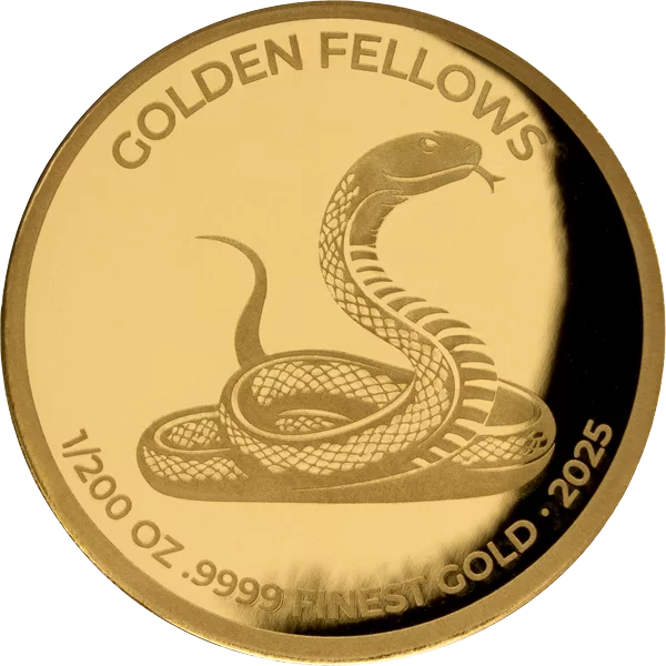 1.500 Francs Togo Golden Fellows Schlange 2025