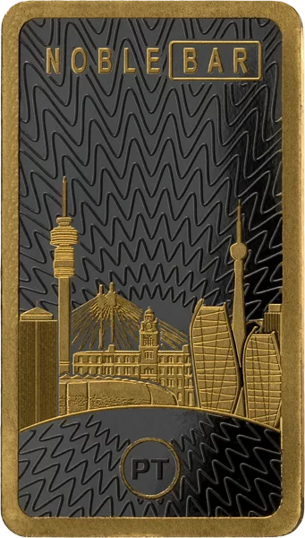 10 x 100 Francs Kongo Noble Bar Gold Investment Johannesburg Edition 2024