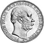 Vereinstaler Mecklenburg-Schwerin Großherzog Friedrich Franz 1864