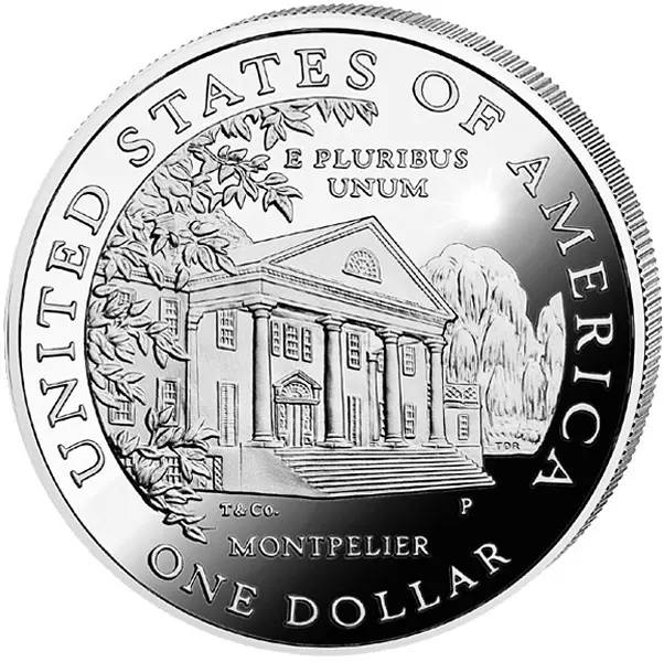 1 Dollar USA First Lady Dolley Madison 1999