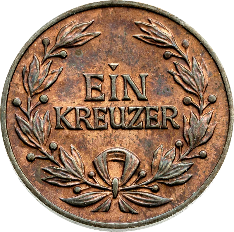 1 Kreuzer Baden Johann Peter Hebel 1960