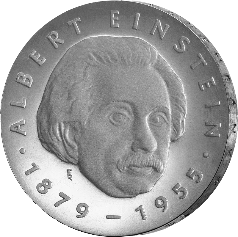 5 Mark DDR Albert Einstein 1979