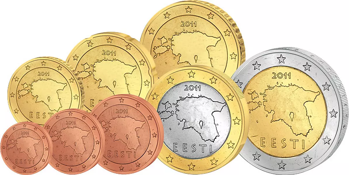 Euro-Kursmünzensatz Estland Prägefrisch