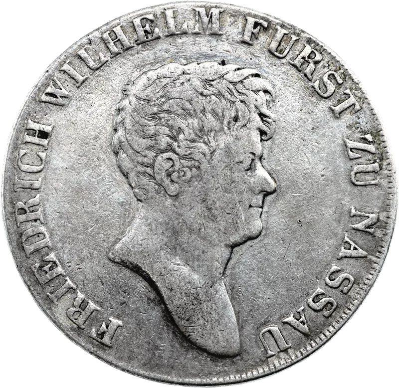 Konventionstaler Nassau-Weilburg Herzog Friedrich Wilhelm 1810 - 1812